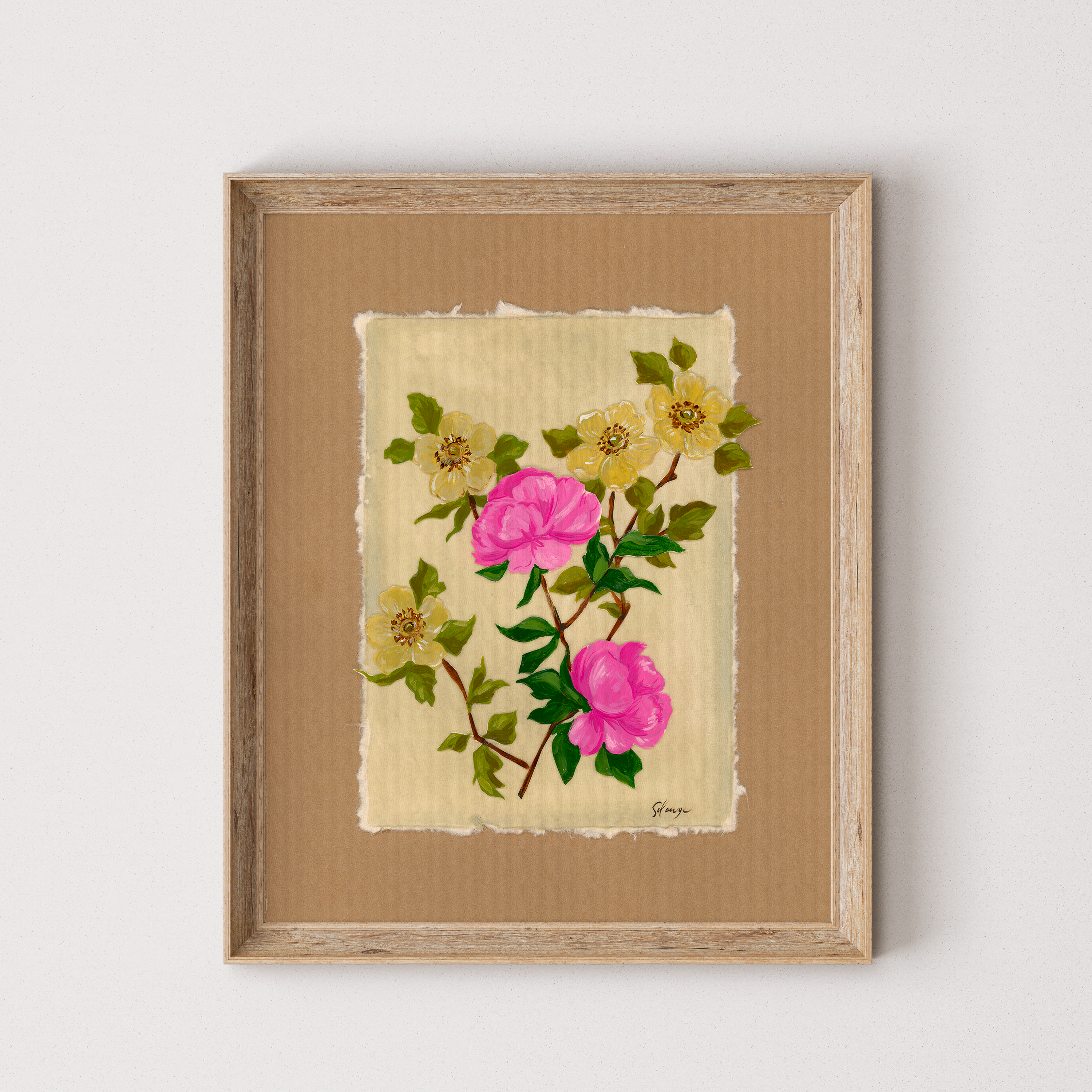 Countryside peonies