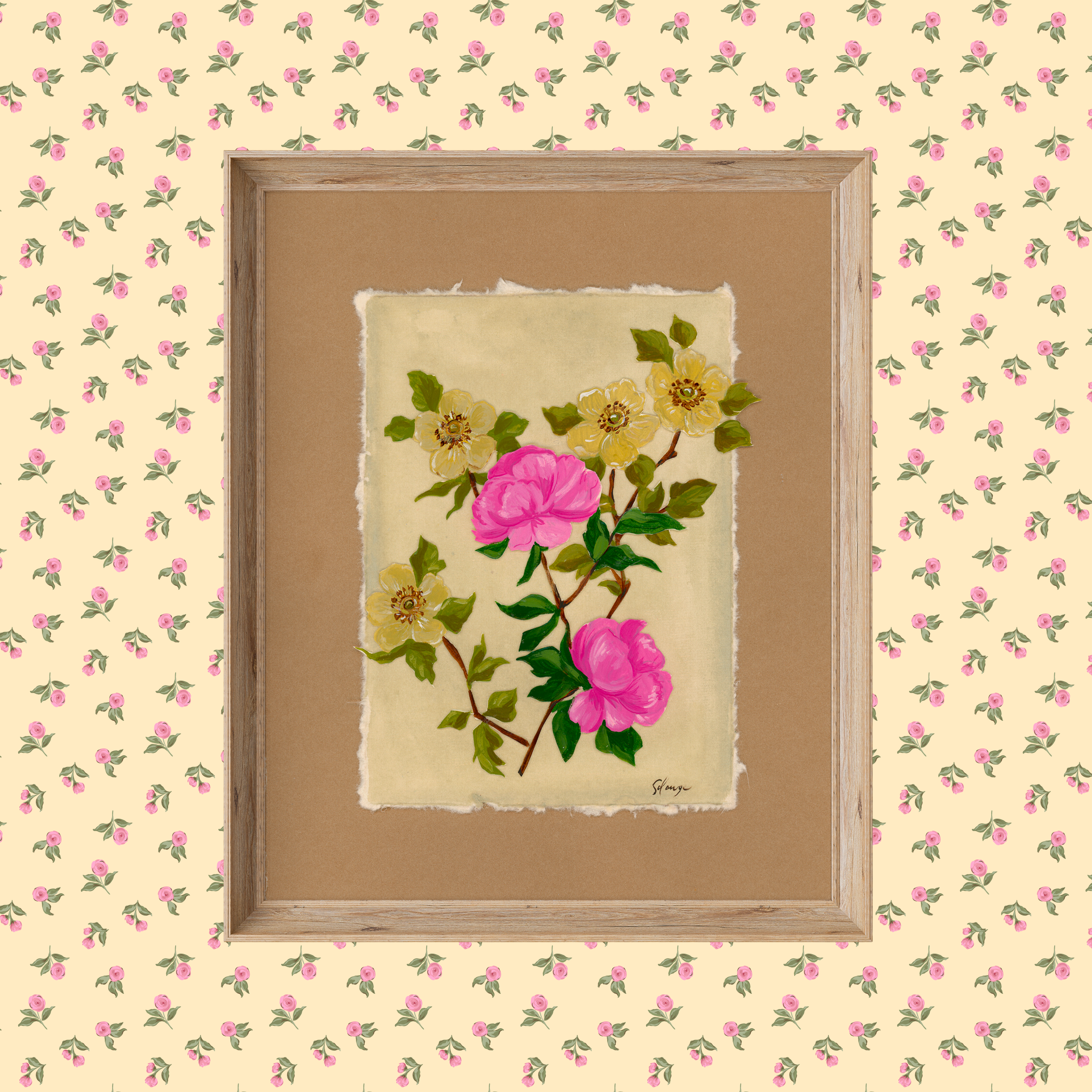 Countryside peonies
