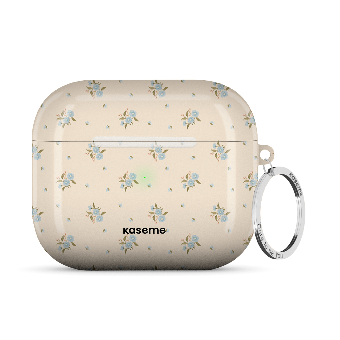 Blue Flax by Solange Pilote AirPods Case