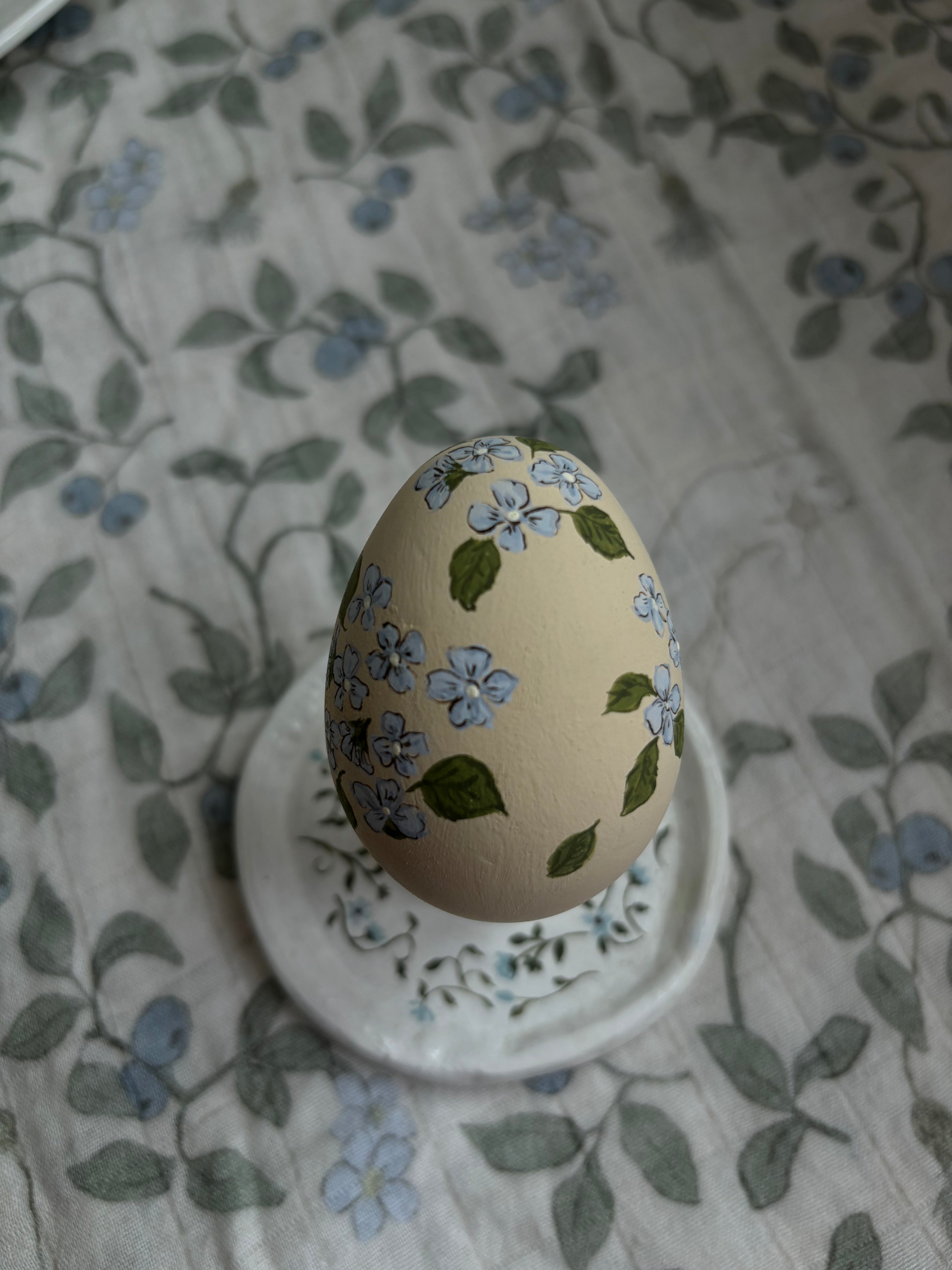 Egg - hydrangeas