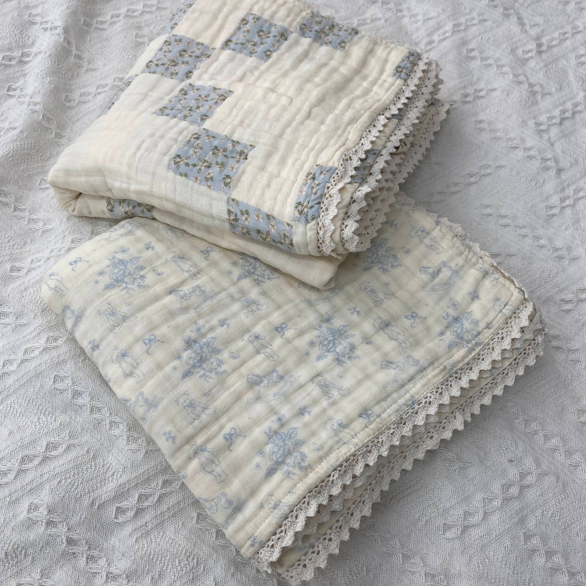 Pre-order / 6-ply blanket - printed quilt pattern