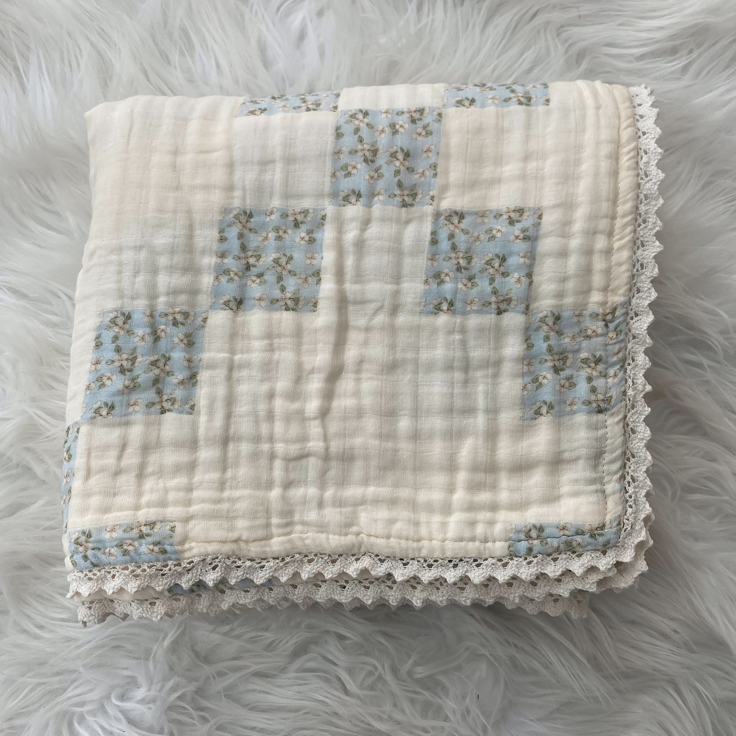 Pre-order / 6-ply blanket - printed quilt pattern