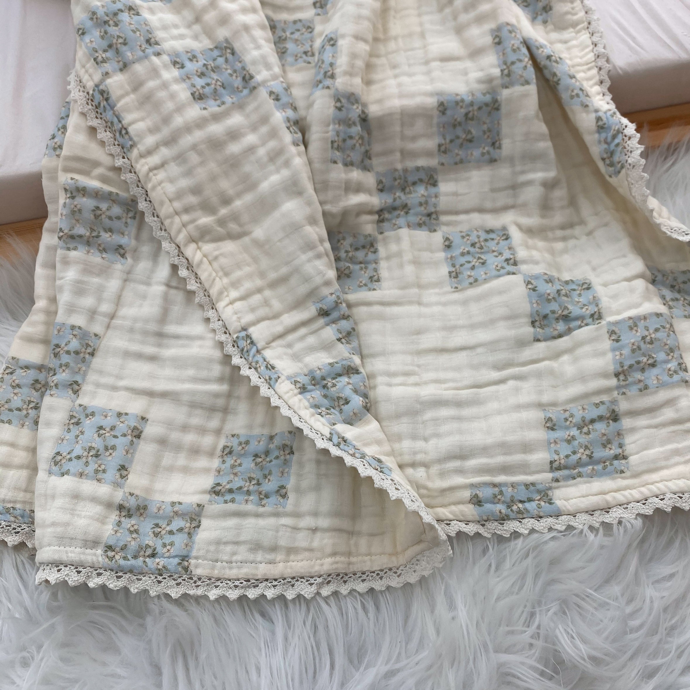 Pre-order / 6-ply blanket - printed quilt pattern