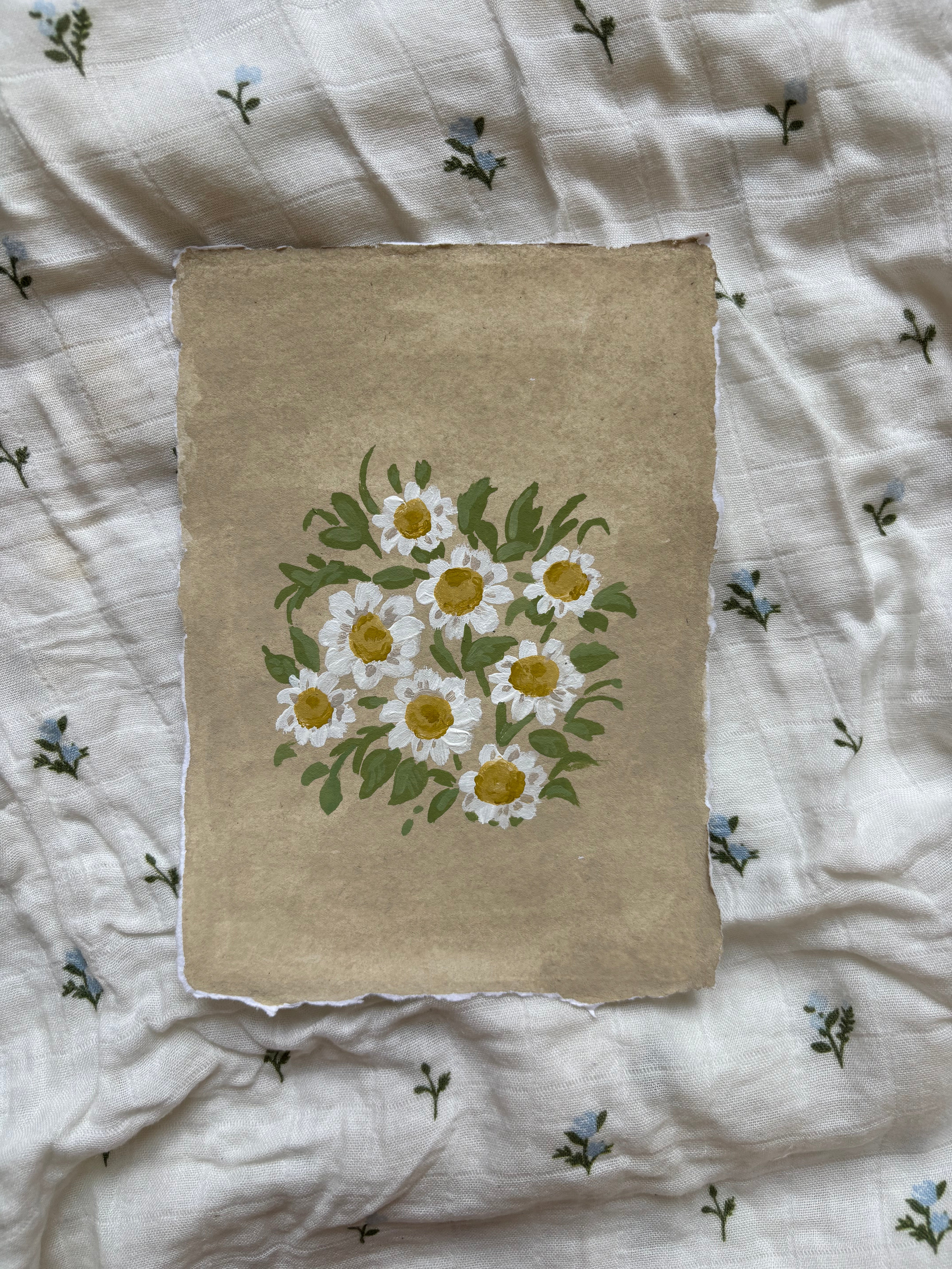 Oeuvre originale - Marguerites