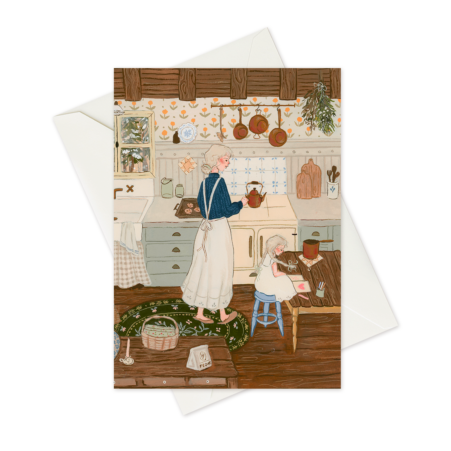 Cuisine commune - Carte de souhaits