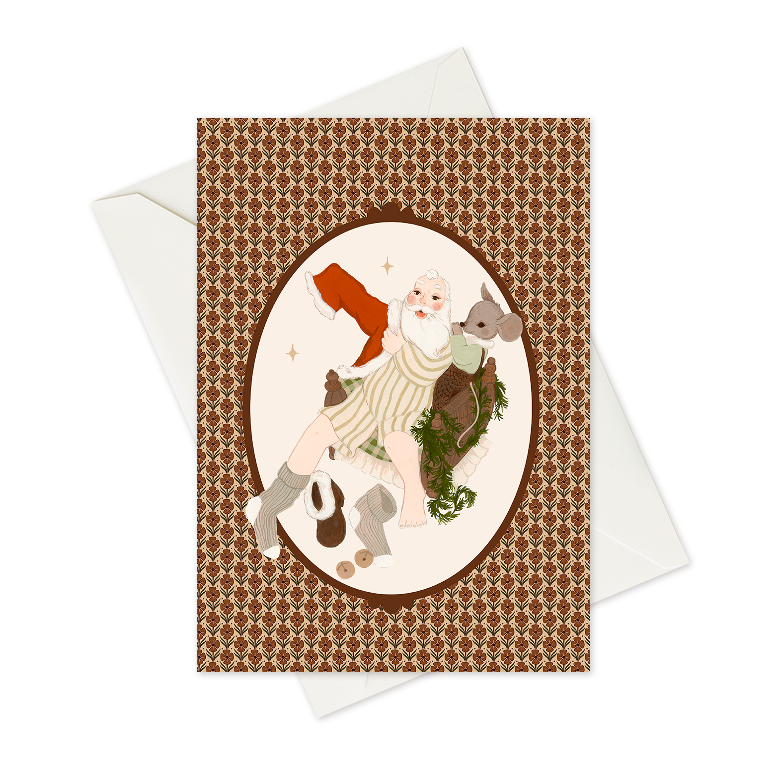 Papa noël - Carte de souhaits